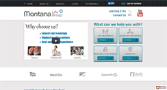 Desktop Screenshot of montanalifegroup.com